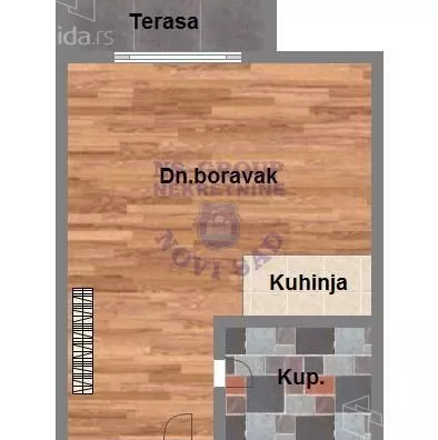 Jednosoban stan | 4zida