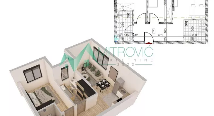 Dvoiposoban stan | 4zida