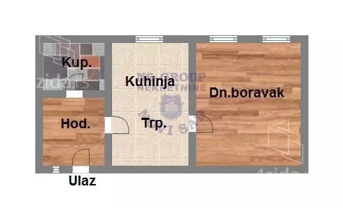 Jednosoban stan | 4zida