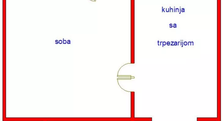 Jednosoban stan | 4zida