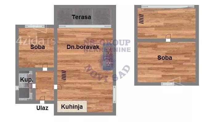 1-etažna kuća | 4zida
