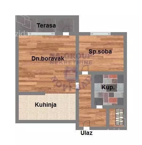 Dvosoban stan | 4zida