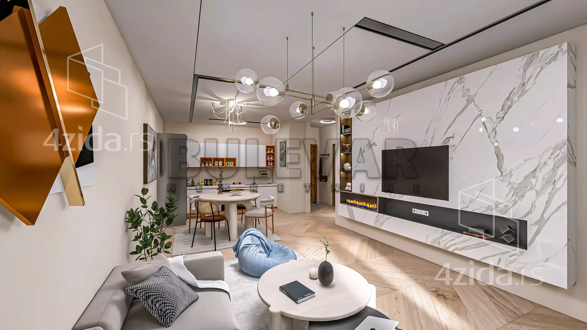 Dvosoban stan | 4zida