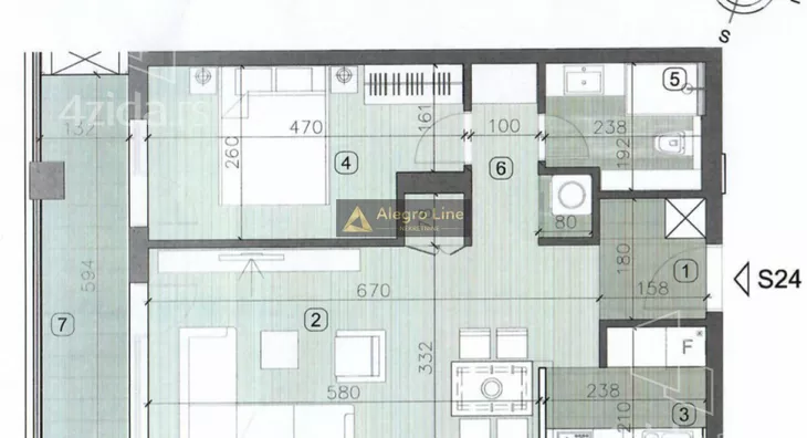 Dvosoban stan | 4zida