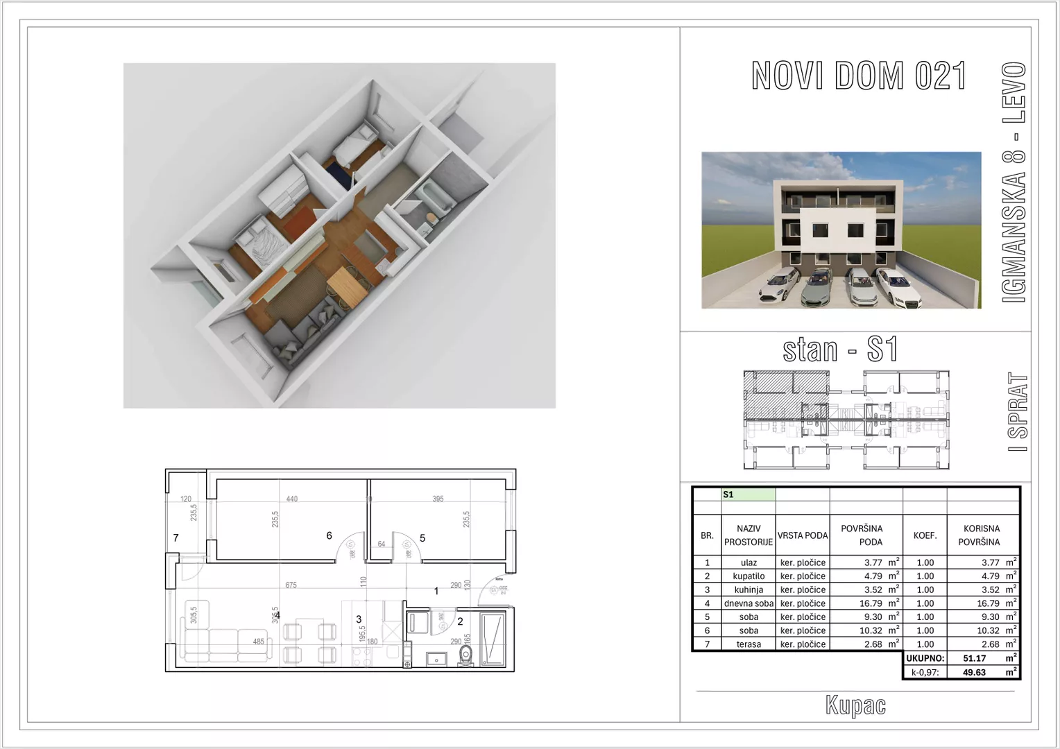 Dvoiposoban stan | 4zida