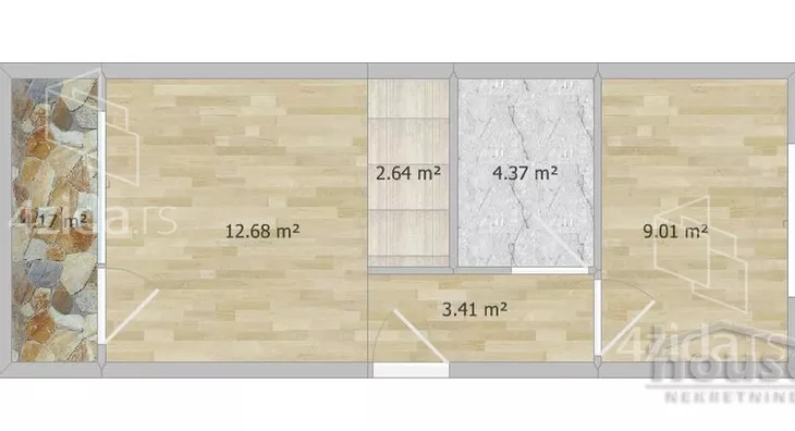 Dvosoban stan | 4zida