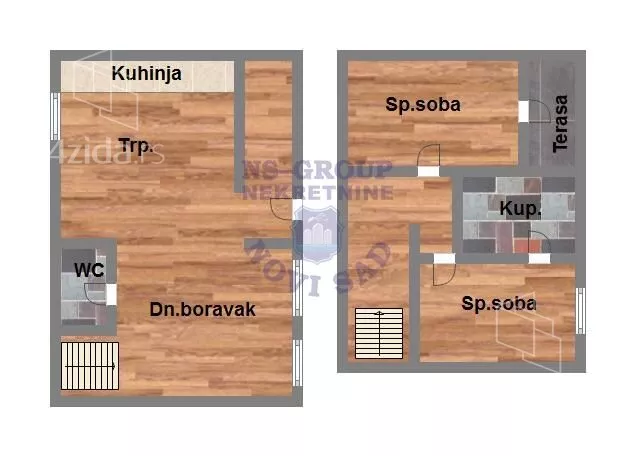 Trosoban stan | 4zida