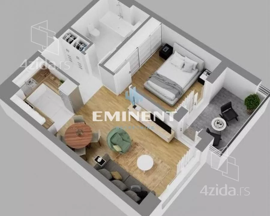 Dvosoban stan | 4zida