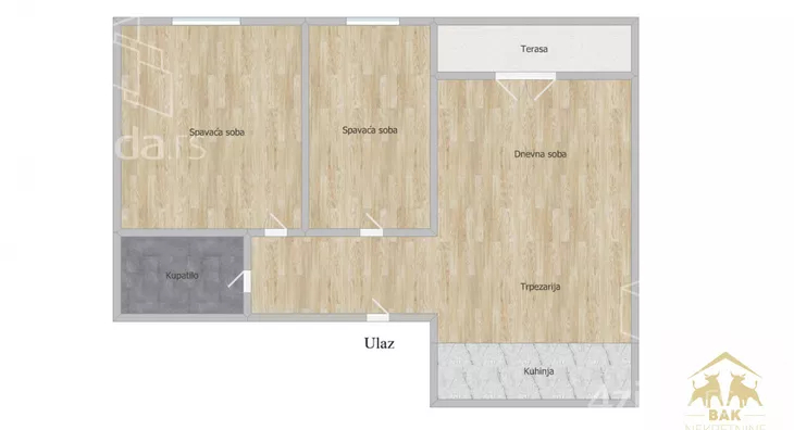 Dvoiposoban stan | 4zida