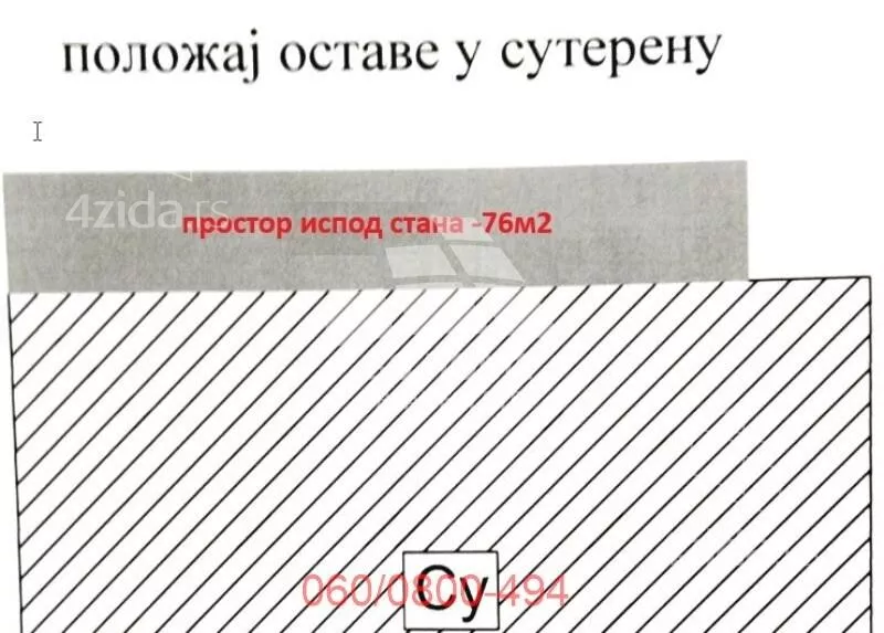 Jednoiposoban stan | 4zida