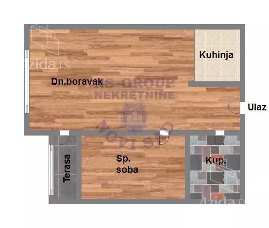 Dvosoban stan | 4zida