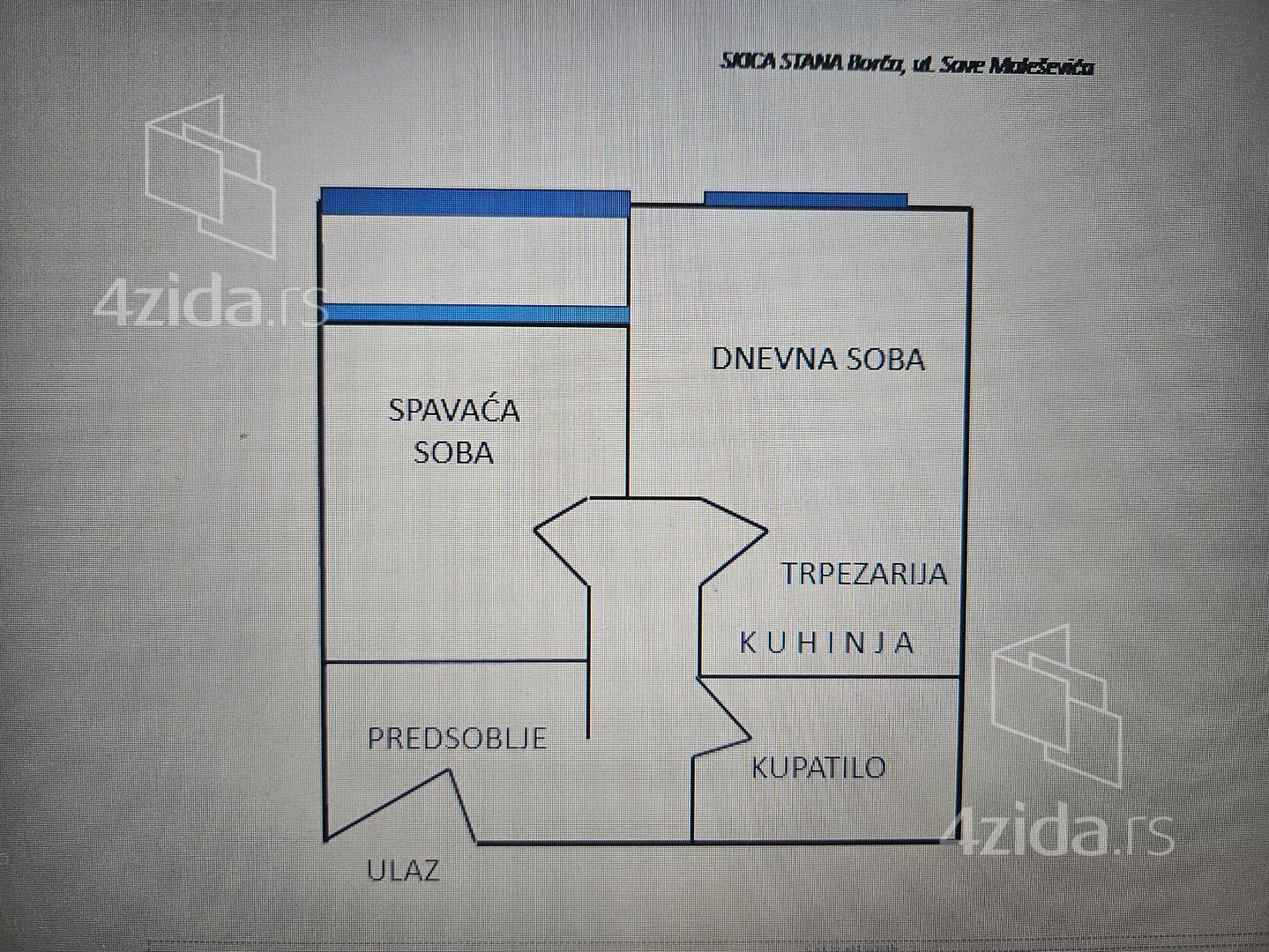 Jednoiposoban stan | 4zida