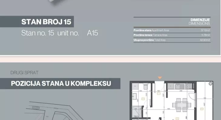 Jednosoban stan | 4zida