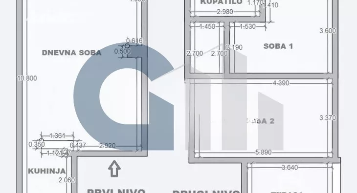 Trosoban stan | 4zida