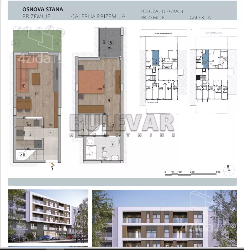 Dvosoban stan | 4zida