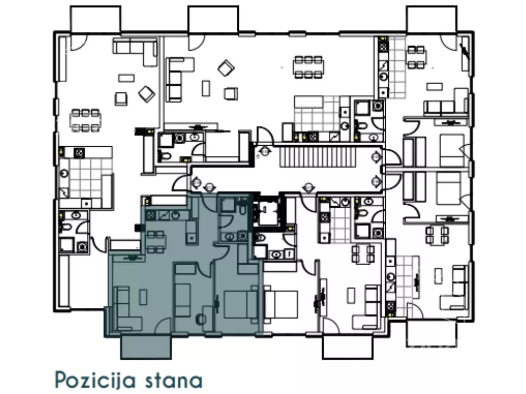 Trosoban stan | 4zida