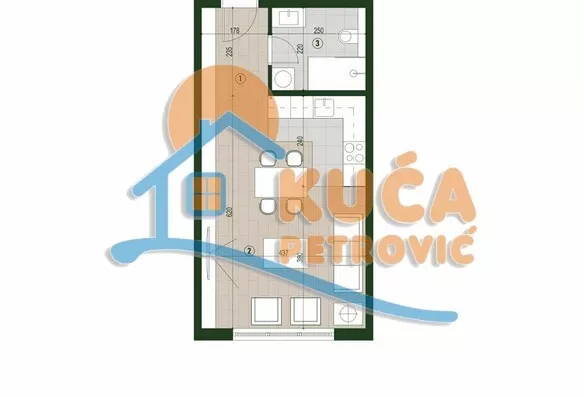 Jednosoban stan | 4zida