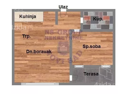 Dvosoban stan | 4zida