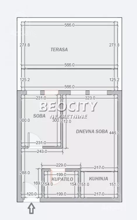 Jednoiposoban stan | 4zida