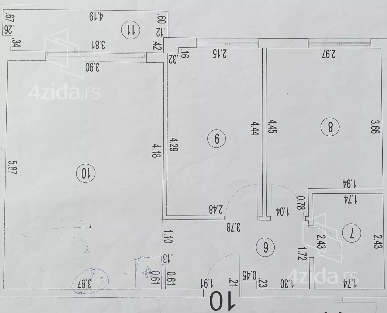 Trosoban stan | 4zida
