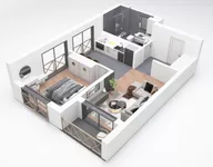 Jednoiposoban stan | 4zida