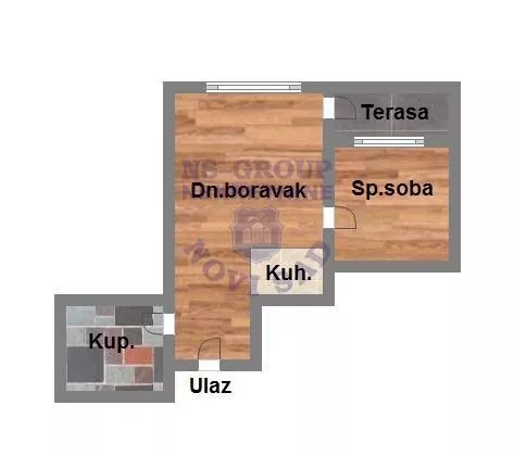 Jednoiposoban stan | 4zida