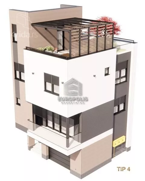Četvoroiposoban stan | 4zida