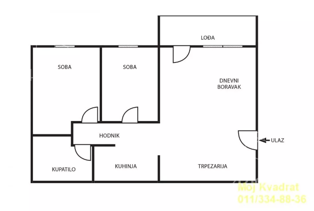 Dvoiposoban stan | 4zida