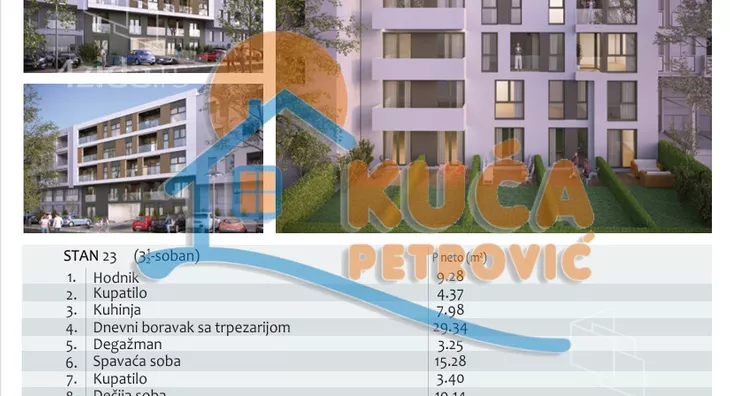 Troiposoban stan | 4zida