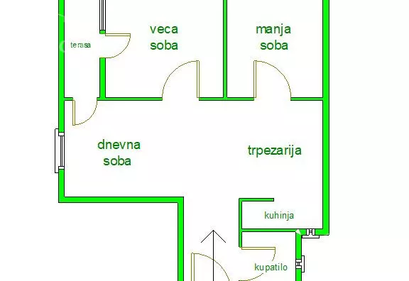 Trosoban stan | 4zida
