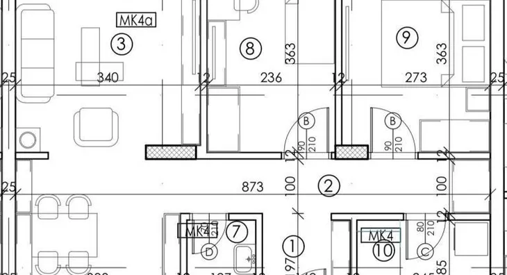 Trosoban stan | 4zida