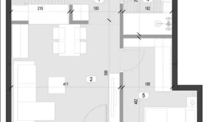 Dvosoban stan | 4zida