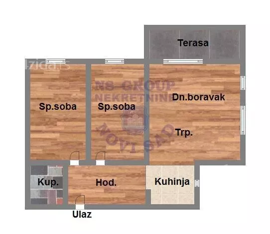 Dvoiposoban stan | 4zida