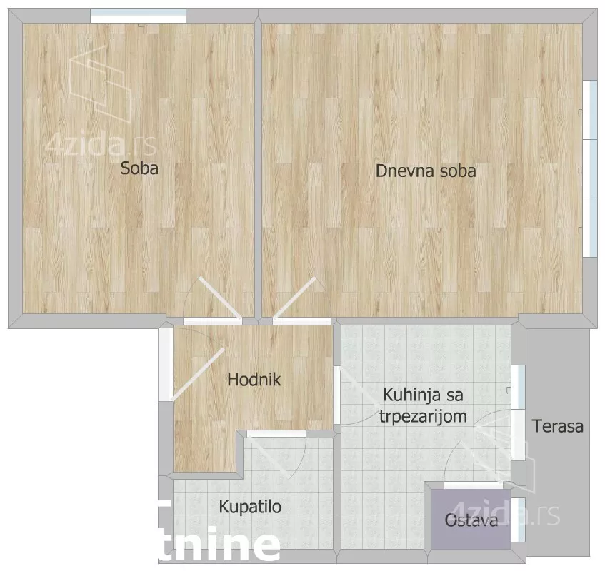 Dvosoban stan | 4zida