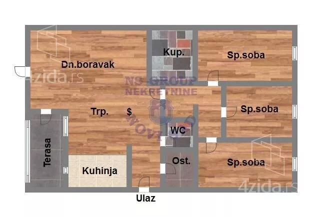 Četvorosoban stan | 4zida