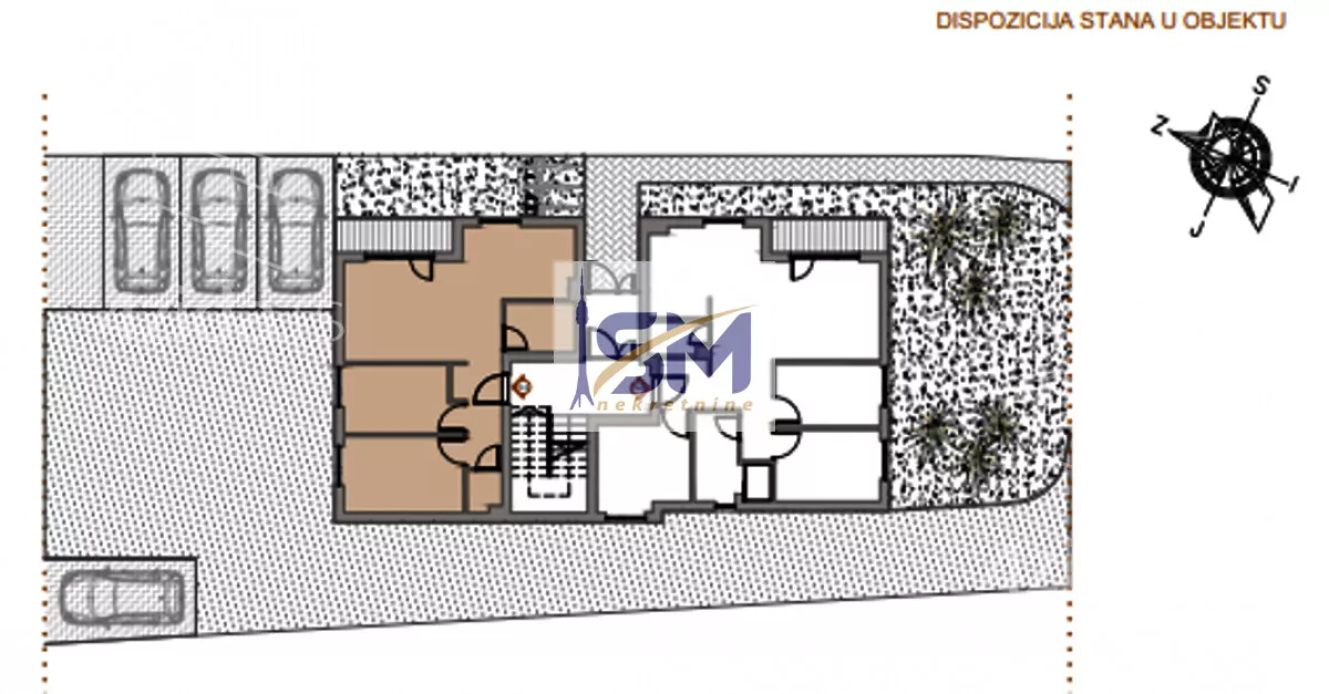 Trosoban stan | 4zida