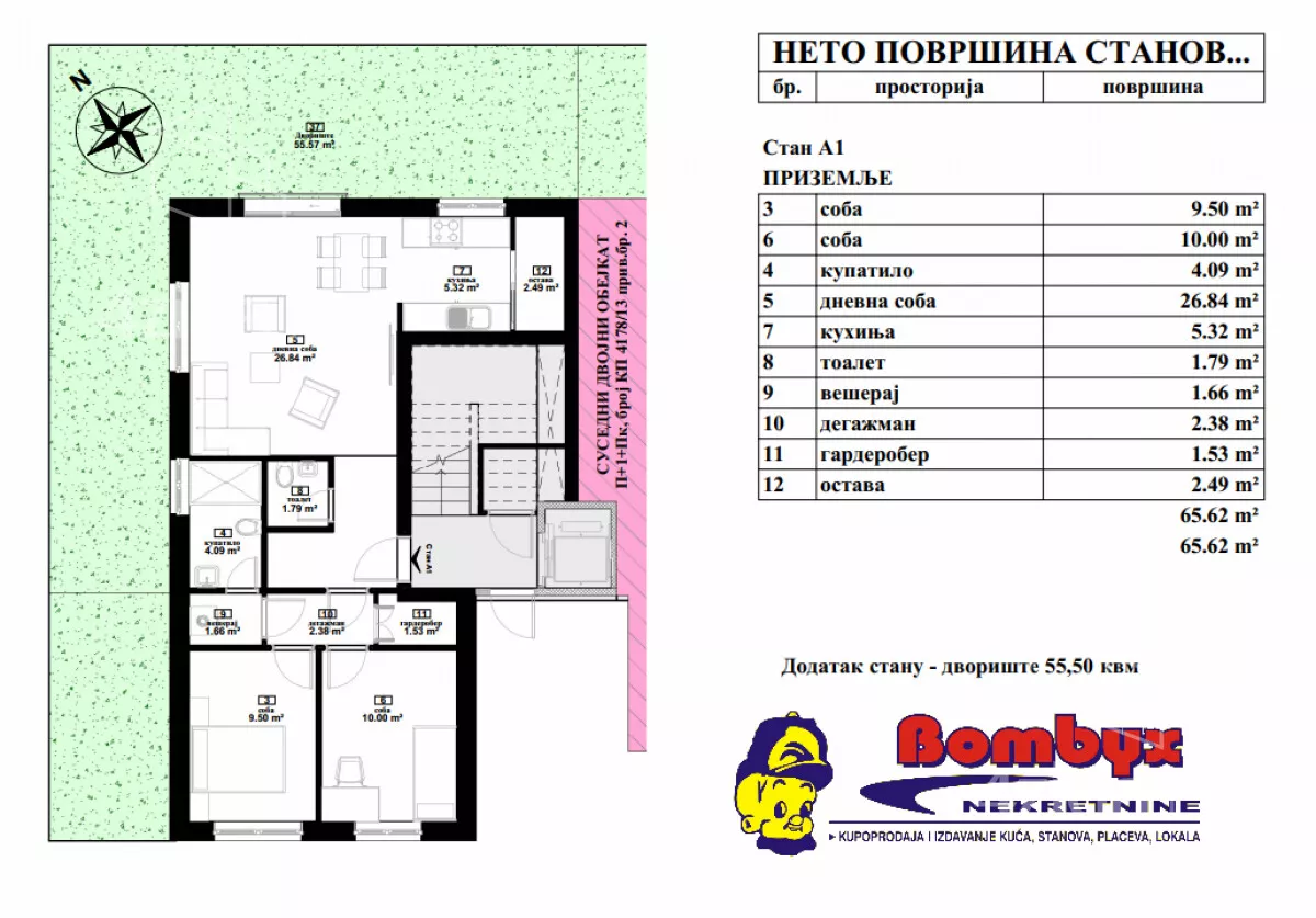Dvoiposoban stan | 4zida