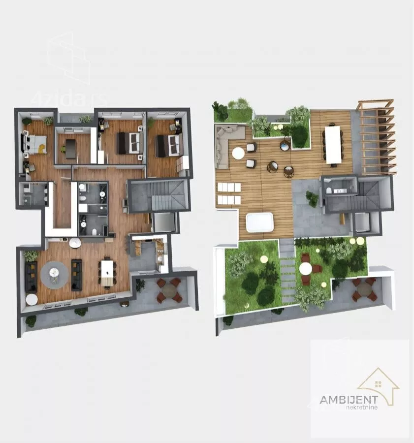 Petosoban stan | 4zida