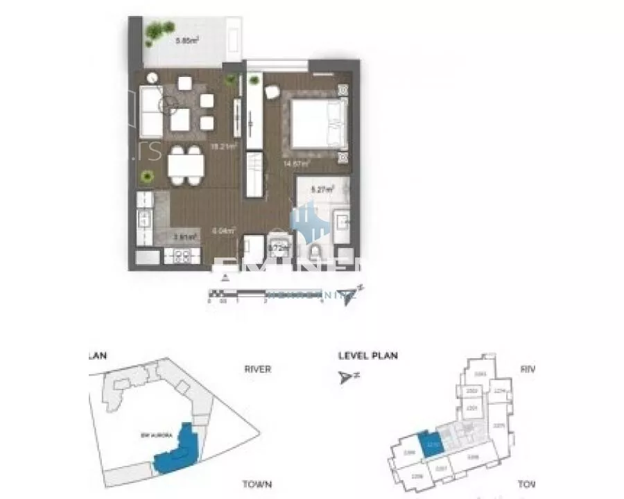 Dvosoban stan | 4zida