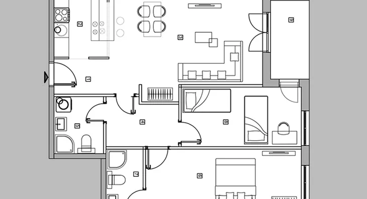 Trosoban stan | 4zida