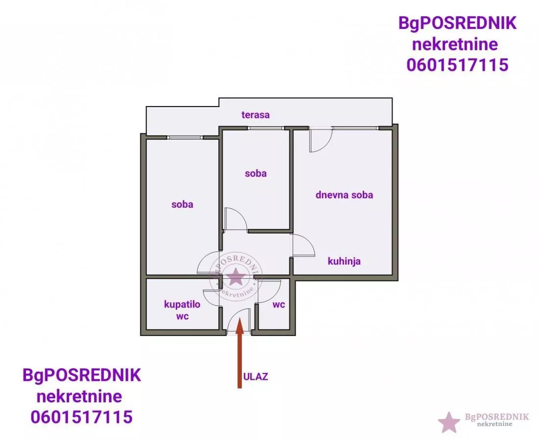 Trosoban stan | 4zida