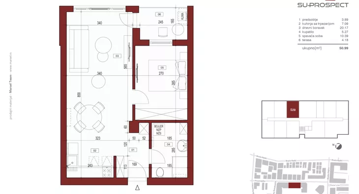 Dvosoban stan | 4zida