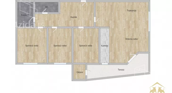 Četvorosoban stan | 4zida