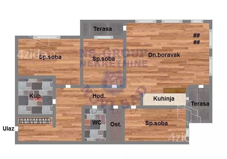 Četvorosoban stan | 4zida