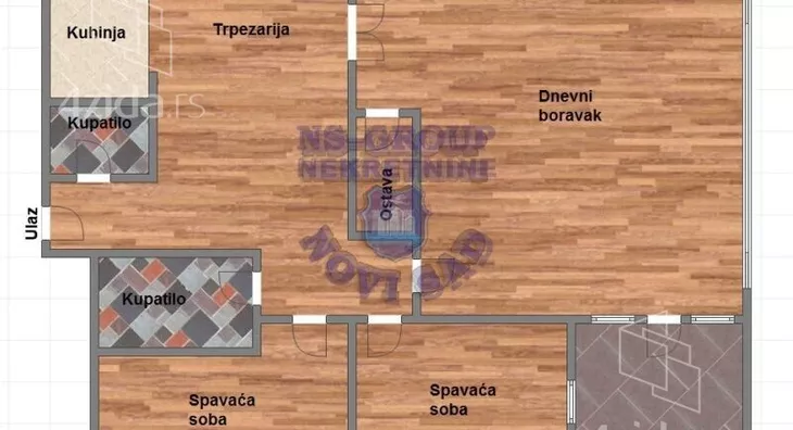 Trosoban stan | 4zida