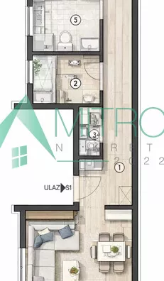 Troiposoban stan | 4zida