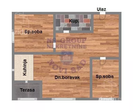 Trosoban stan | 4zida