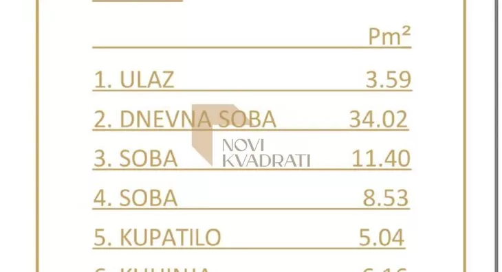 Trosoban stan | 4zida