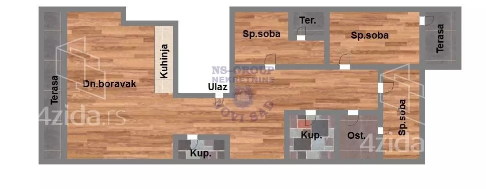 Četvorosoban stan | 4zida