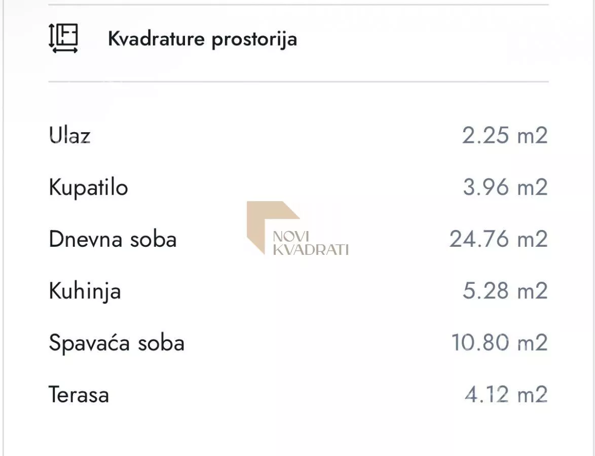 Dvosoban stan | 4zida